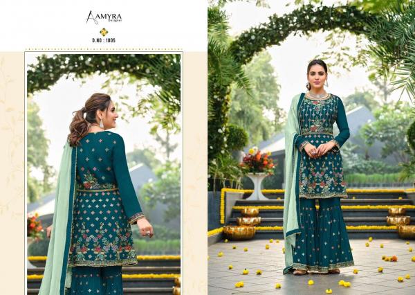 Amyra Kimaya Fancy Silk Embroidery Wedding Wear Salwar 